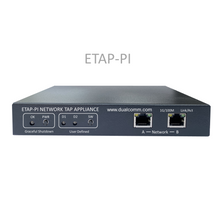 Load image into Gallery viewer, Front View: ETAP-PI Raspberry Pi Network TAP Appliance