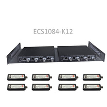 Load image into Gallery viewer, Two Ethernet over Coax Switches with Eight DECA-200 EoC Adapters