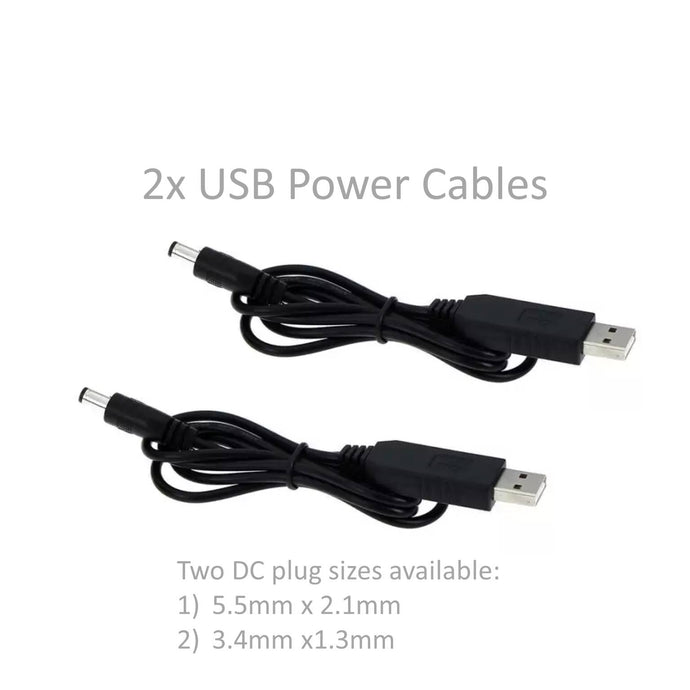 USB Power Cables for Dualcomm TAPs