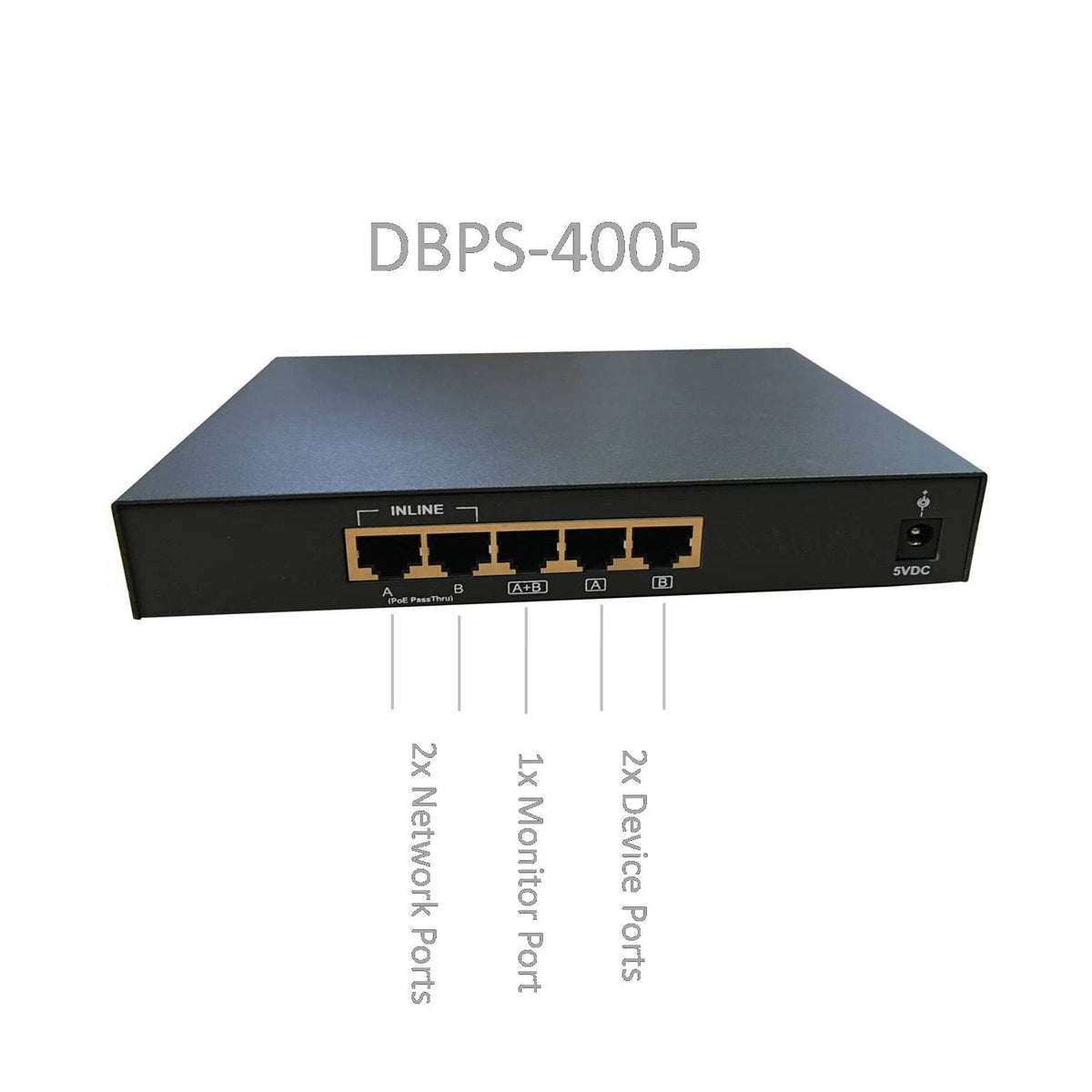 テレビ・映像機器 DUALCOMM DCGS-2005L 5ポート イーサネットスイッチ
