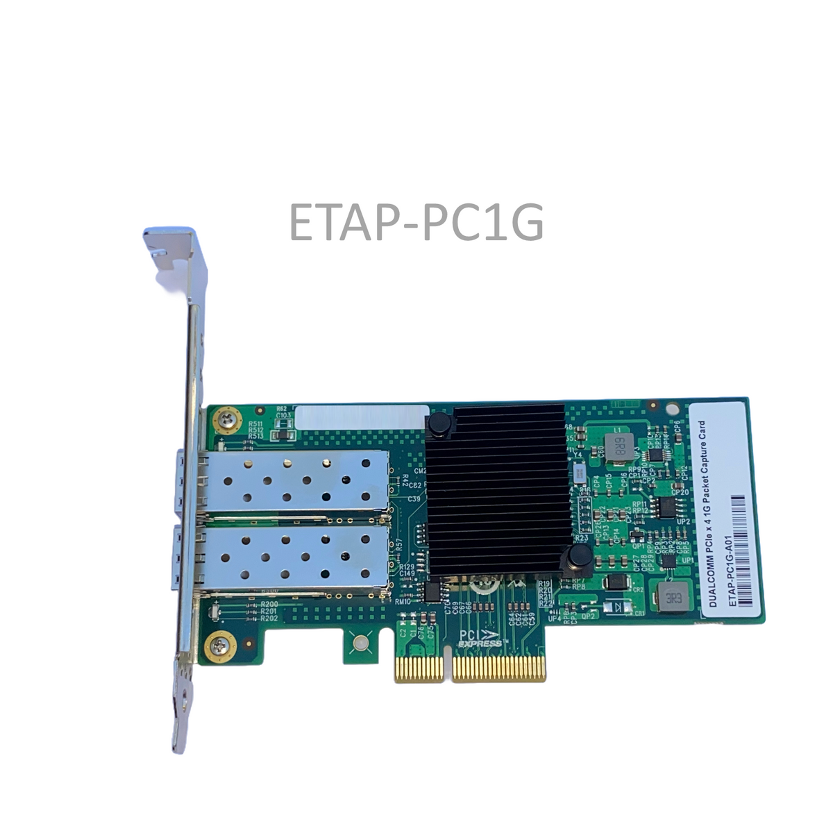PCIe 10G/1G Packet Capture/Network TAP Card – Dualcomm
