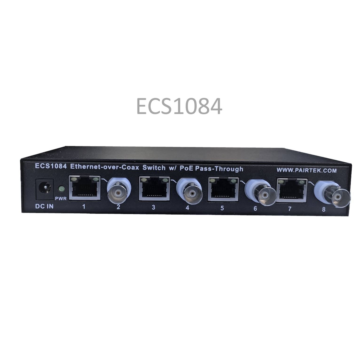 Coex Switch Ethernet-over-Coax Switch w/ PoE Pass-Through – Dualcomm