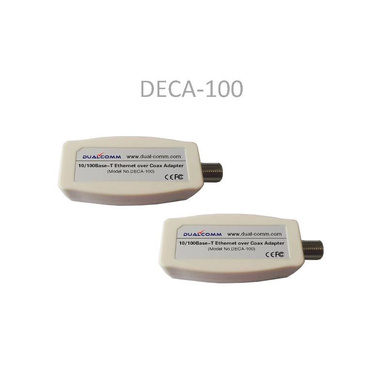 Ethernet-over-Coax Adapter Kit