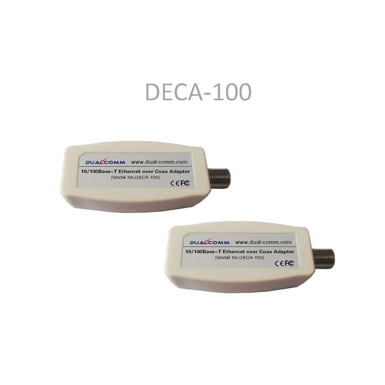 Ethernet Over Coax Adapter (2-Pack)