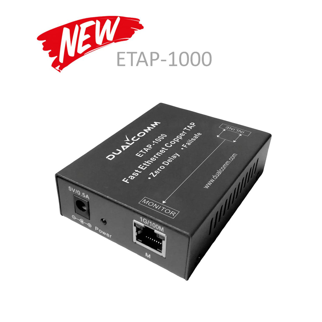 Image of ETAP-1000 Fast Ethernet Copper Tap - View 1