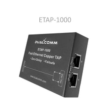 Load image into Gallery viewer, Image of ETAP-1000 Fast Ethernet Copper Tap - View 2