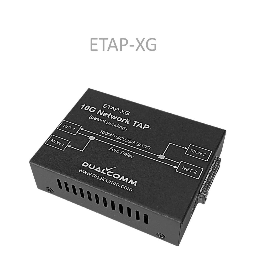 Top View: ETAP-XG 10G Network TAP